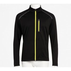 Under Armour Mens Large Black UA Storm ColdGear Full Zip Athletic Jacket Neutral